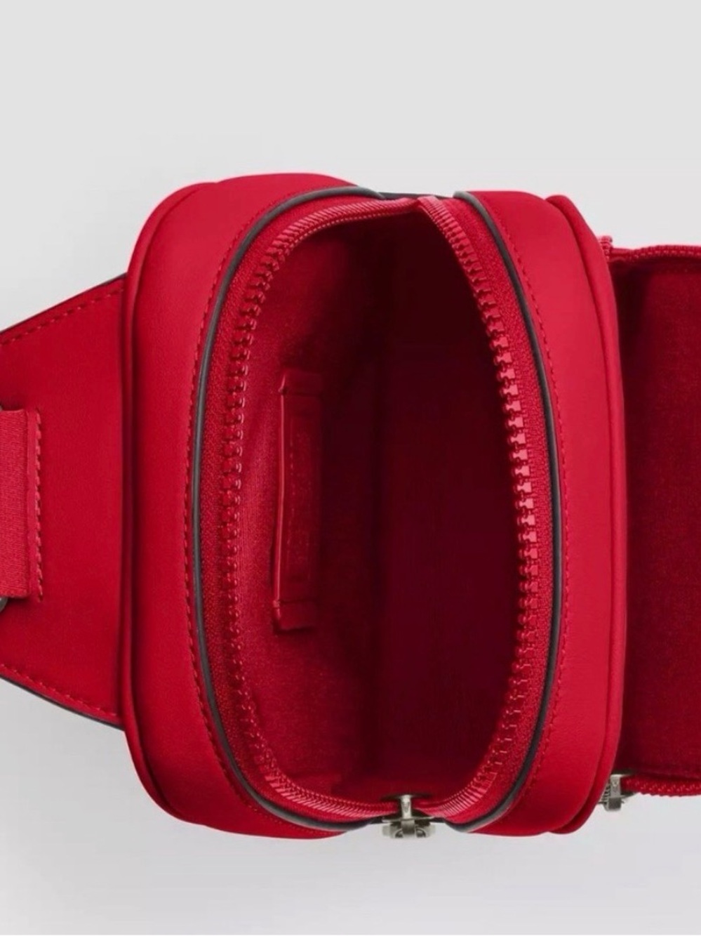 Coach Racer Sling Pack In Bold Red - Picture 3 of 8